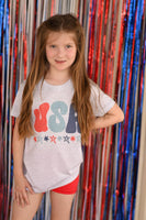 USA Stars Tee (Youth+Adult)