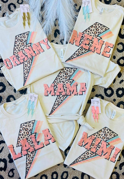 Custom Mama Leopard Bolts