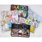 GLAM - Nylon Clear Bags