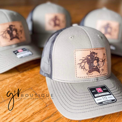 Custom Leather Patch Snapback Hats