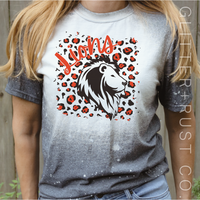 Custom School Spirit Leopard Mascots