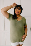 Andy Top in Olive