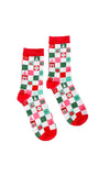 Christmas Checkered Socks