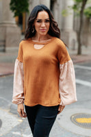 Jennica Top in Warm Spice