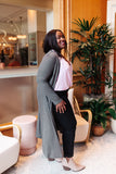 Lucky Break Cardigan in Charcoal