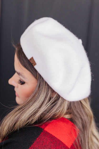 Ooh La La Beret in Ivory