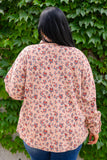 Sweet Caroline Floral & Corduroy Shacket
