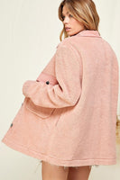 Vail Sherpa Jacket in Pink (RTS)