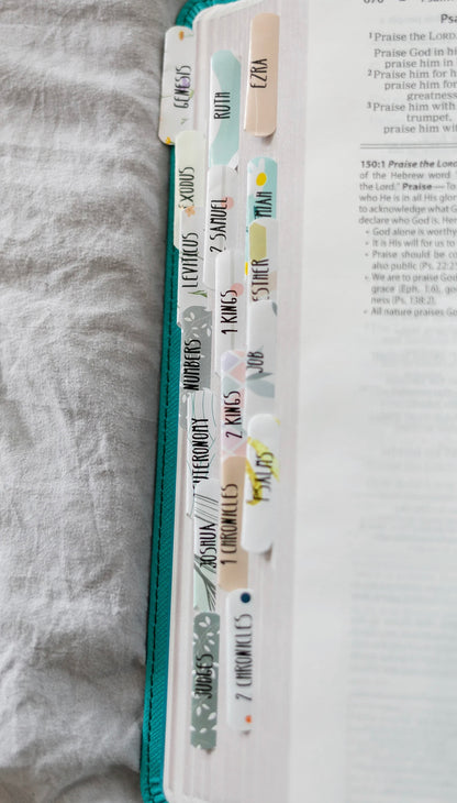 Bible Tabs - Watercolor