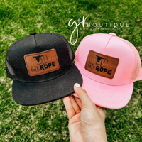Custom Leather Patch Snapback Hats
